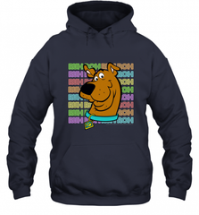 Kids Scooby Doo Ruh Roh Neon Text Stack Hooded Sweatshirt Hooded Sweatshirt - Nice-Tshirts4u