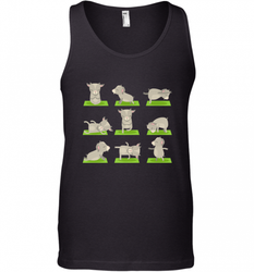 Funny Goat Yoga Tshirts Yoga Goat On Mat Cool Gifts Men's Tank Top