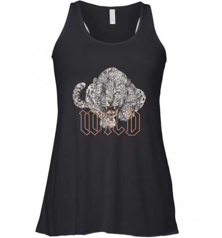 Wild Jaguar Leopard Cheetah Print Graphic Women's Racerback Tank Women's Racerback Tank / Black / XS Women's Racerback Tank - Nice-Tshirts4u