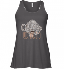 Wild Jaguar Leopard Cheetah Print Graphic Women's Racerback Tank Women's Racerback Tank - Nice-Tshirts4u