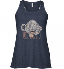 Wild Jaguar Leopard Cheetah Print Graphic Women's Racerback Tank Women's Racerback Tank - Nice-Tshirts4u
