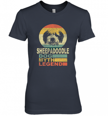 Sheepadoodle Dog Myth Legend Women's Premium T-Shirt Women's Premium T-Shirt - Nice-Tshirts4u