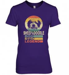 Sheepadoodle Dog Myth Legend Women's Premium T-Shirt Women's Premium T-Shirt - Nice-Tshirts4u