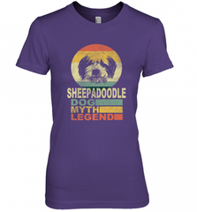 Sheepadoodle Dog Myth Legend Women's Premium T-Shirt Women's Premium T-Shirt - Nice-Tshirts4u