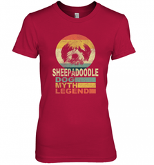 Sheepadoodle Dog Myth Legend Women's Premium T-Shirt Women's Premium T-Shirt - Nice-Tshirts4u