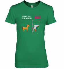 School Social Worker Unicorn Others You Women's Premium T-Shirt Women's Premium T-Shirt - Nice-Tshirts4u
