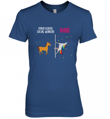 School Social Worker Unicorn Others You Women's Premium T-Shirt Women's Premium T-Shirt - Nice-Tshirts4u
