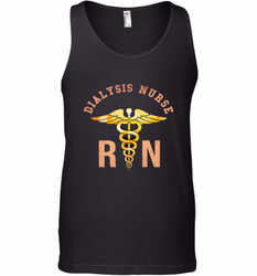 Dialysis Registered Nurse Caduceus Medical Symbol RN Men's Tank Top