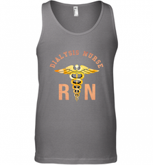 Dialysis Registered Nurse Caduceus Medical Symbol RN Men's Tank Top Men's Tank Top - Nice-Tshirts4u