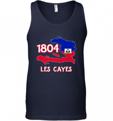 Nice Haitian Flag Day Shirt _ Les Cayes Haiti Map 1804 Men's Tank Top Men's Tank Top - Nice-Tshirts4u