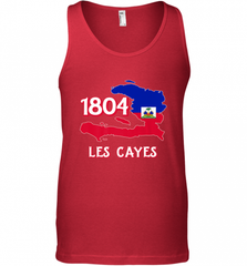 Nice Haitian Flag Day Shirt _ Les Cayes Haiti Map 1804 Men's Tank Top Men's Tank Top - Nice-Tshirts4u
