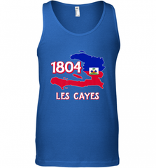 Nice Haitian Flag Day Shirt _ Les Cayes Haiti Map 1804 Men's Tank Top Men's Tank Top - Nice-Tshirts4u
