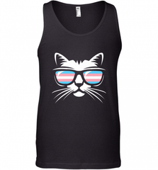 Transgender Pride Cat Gift T Shirt Support Trans Community Men's Tank Top Men's Tank Top - Nice-Tshirts4u
