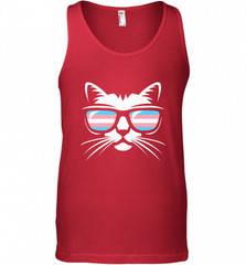 Transgender Pride Cat Gift T Shirt Support Trans Community Men's Tank Top Men's Tank Top - Nice-Tshirts4u