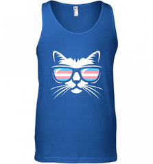Transgender Pride Cat Gift T Shirt Support Trans Community Men's Tank Top Men's Tank Top - Nice-Tshirts4u