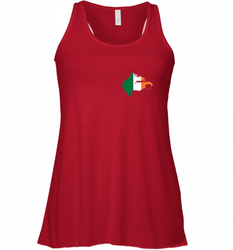 South Boston  Pocket Irish Flag Women's Racerback Tank