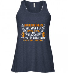 Grandmothers always have time Women's Racerback Tank Women's Racerback Tank - Nice-Tshirts4u