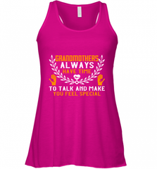 Grandmothers always have time Women's Racerback Tank Women's Racerback Tank - Nice-Tshirts4u