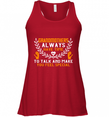 Grandmothers always have time Women's Racerback Tank Women's Racerback Tank - Nice-Tshirts4u
