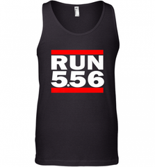 Run 5.56 Long Gun AR 15 Men's Tank Top Men's Tank Top - Nice-Tshirts4u