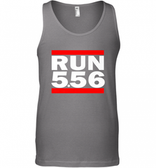 Run 5.56 Long Gun AR 15 Men's Tank Top Men's Tank Top - Nice-Tshirts4u