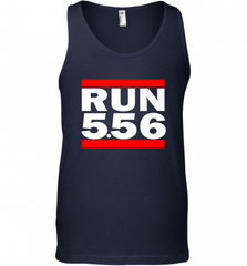 Run 5.56 Long Gun AR 15 Men's Tank Top Men's Tank Top - Nice-Tshirts4u
