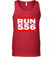 Run 5.56 Long Gun AR 15 Men's Tank Top Men's Tank Top - Nice-Tshirts4u