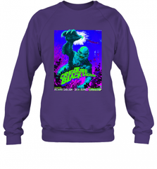 Vintage Water Lagoon Creature  Classic Horror Movie Tee Crewneck Sweatshirt Crewneck Sweatshirt - Nice-Tshirts4u