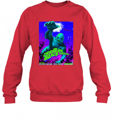 Vintage Water Lagoon Creature  Classic Horror Movie Tee Crewneck Sweatshirt Crewneck Sweatshirt - Nice-Tshirts4u