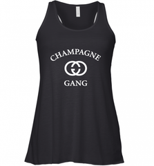 Womens Champagne Gang  Gift Mom, Womens, Girlfriend Funny Mother's Women's Racerback Tank Women's Racerback Tank - Nice-Tshirts4u