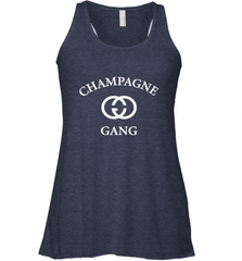 Womens Champagne Gang  Gift Mom, Womens, Girlfriend Funny Mother's Women's Racerback Tank Women's Racerback Tank - Nice-Tshirts4u