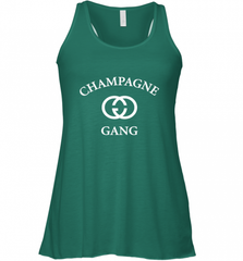 Womens Champagne Gang  Gift Mom, Womens, Girlfriend Funny Mother's Women's Racerback Tank Women's Racerback Tank - Nice-Tshirts4u