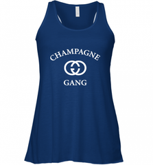 Womens Champagne Gang  Gift Mom, Womens, Girlfriend Funny Mother's Women's Racerback Tank Women's Racerback Tank - Nice-Tshirts4u