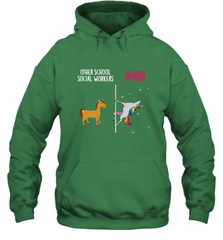 School Social Worker Unicorn Others You Hooded Sweatshirt Hooded Sweatshirt - Nice-Tshirts4u