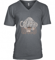 Wild Jaguar Leopard Cheetah Print Graphic Men's V-Neck Men's V-Neck - Nice-Tshirts4u