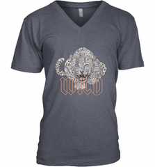 Wild Jaguar Leopard Cheetah Print Graphic Men's V-Neck Men's V-Neck - Nice-Tshirts4u