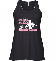 Violin Teacher For A Religious Violinist Women's Racerback Tank