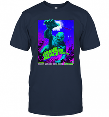 Vintage Water Lagoon Creature  Classic Horror Movie Tee Men's T-Shirt Men's T-Shirt - Nice-Tshirts4u