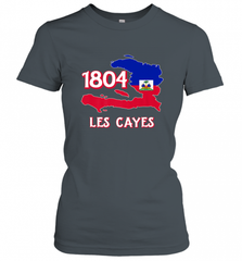 Nice Haitian Flag Day Shirt _ Les Cayes Haiti Map 1804 Women's T-Shirt Women's T-Shirt - Nice-Tshirts4u