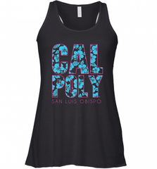 Cal Poly SLO Mustangs CJ6DY01 Women's Racerback Tank Women's Racerback Tank - Nice-Tshirts4u