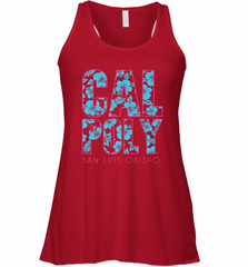 Cal Poly SLO Mustangs CJ6DY01 Women's Racerback Tank Women's Racerback Tank - Nice-Tshirts4u