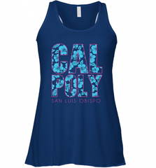 Cal Poly SLO Mustangs CJ6DY01 Women's Racerback Tank Women's Racerback Tank - Nice-Tshirts4u