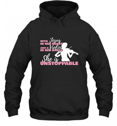 Violin Teacher For A Religious Violinist Hooded Sweatshirt