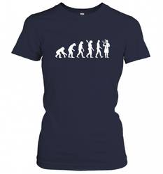 Evolution bagpipe player Women's T-Shirt