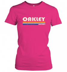 Vintage 70s 80s Style Oakley CA Women's T-Shirt Women's T-Shirt - Nice-Tshirts4u