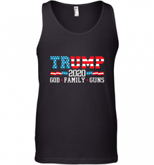 Trump 2020 God Family Guns Lovers Election Supporter Men's Tank Top Men's Tank Top - Nice-Tshirts4u