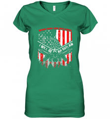 When Guns Are Outlawed I Will Be An Outlaw Women's V-Neck T-Shirt Women's V-Neck T-Shirt - Nice-Tshirts4u