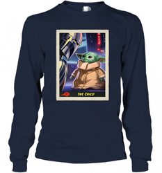 Star Wars The Mandalorian The Child Trading Card Long Sleeve T-Shirt